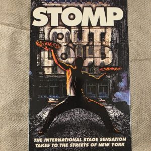 Stomp Out Loud VHS 1997 HBO Home Video Percussion Dance Music