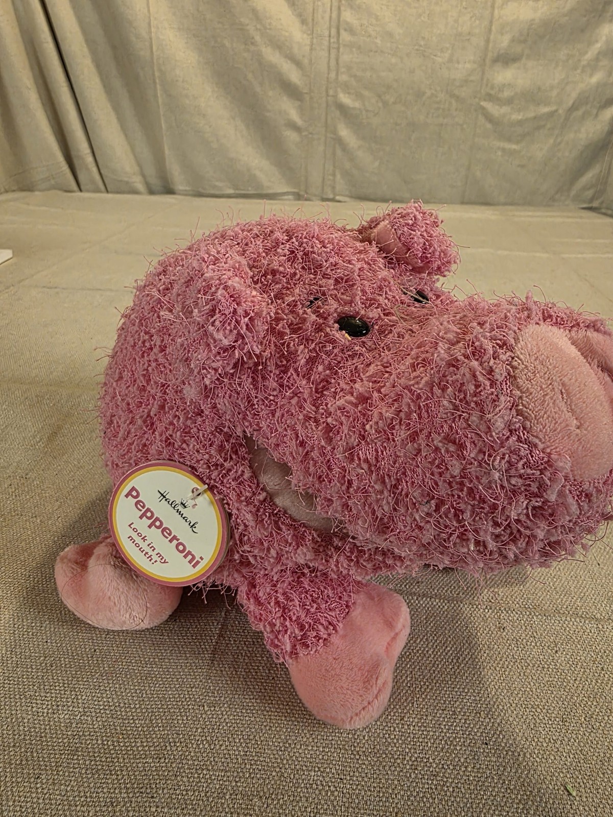 Hallmark Pepperoni Pink Plush Snackerdoodles Stuffed Animal NEW - Image 6