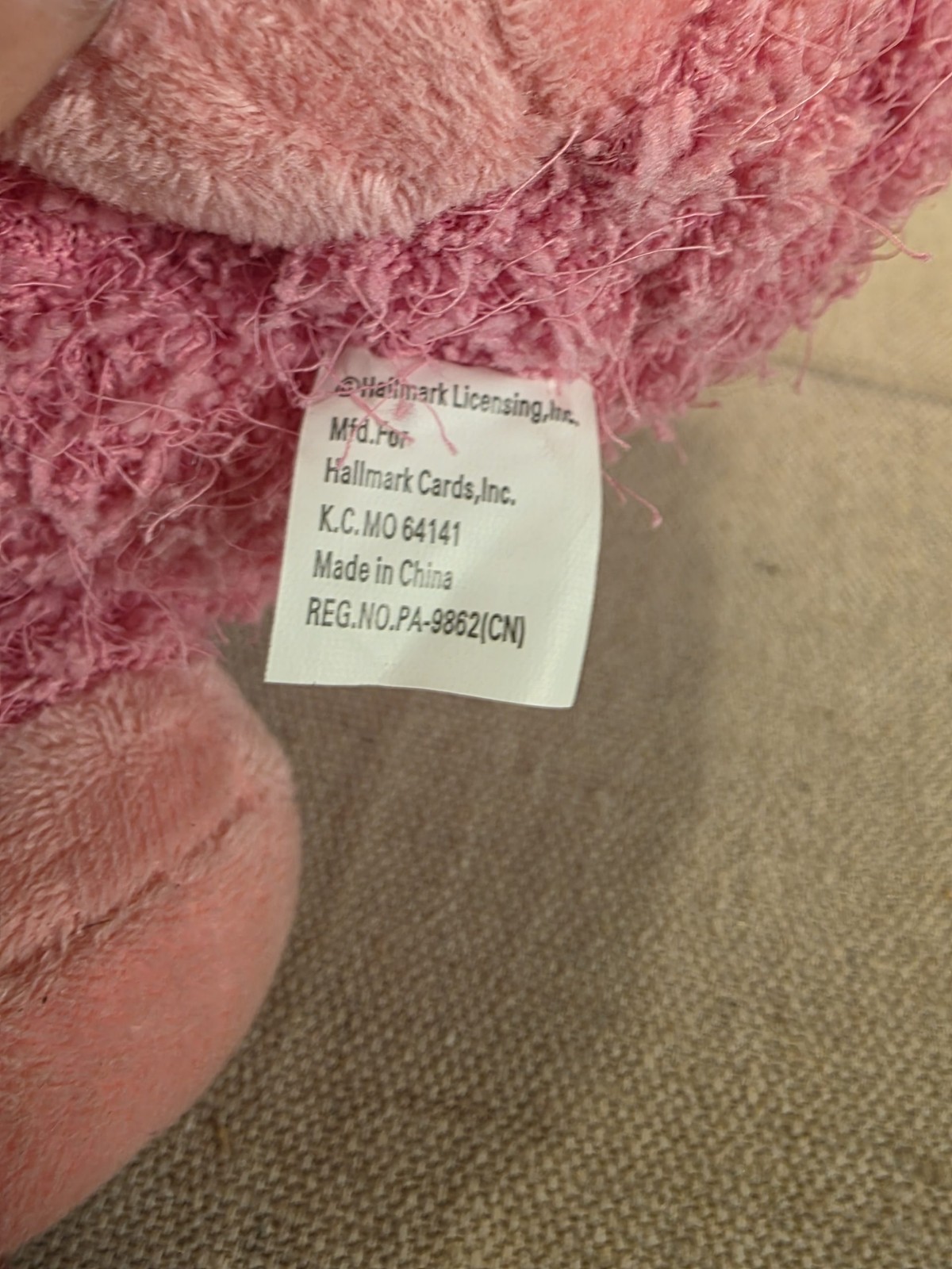 Hallmark Pepperoni Pink Plush Snackerdoodles Stuffed Animal NEW - Image 10