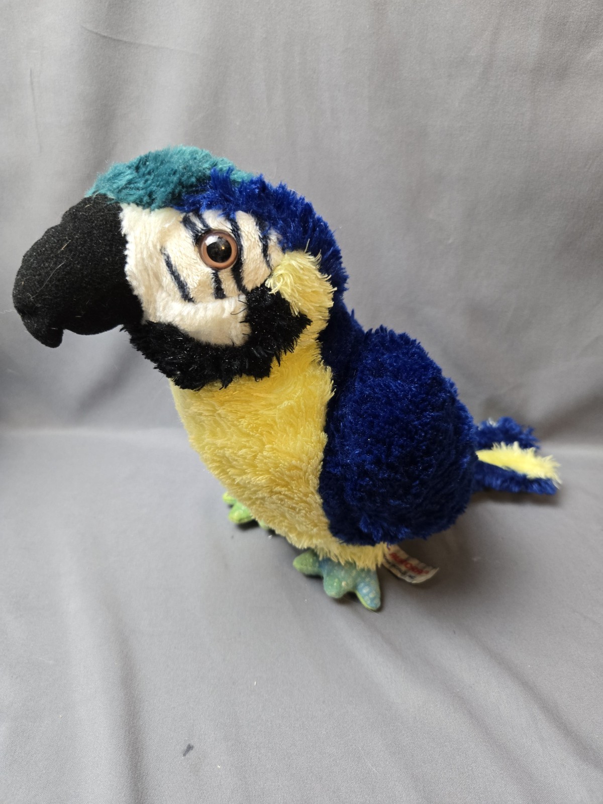 Aurora 10” Colorful Realistic Parrot Bird Plush Stuffed Animal - Image 2