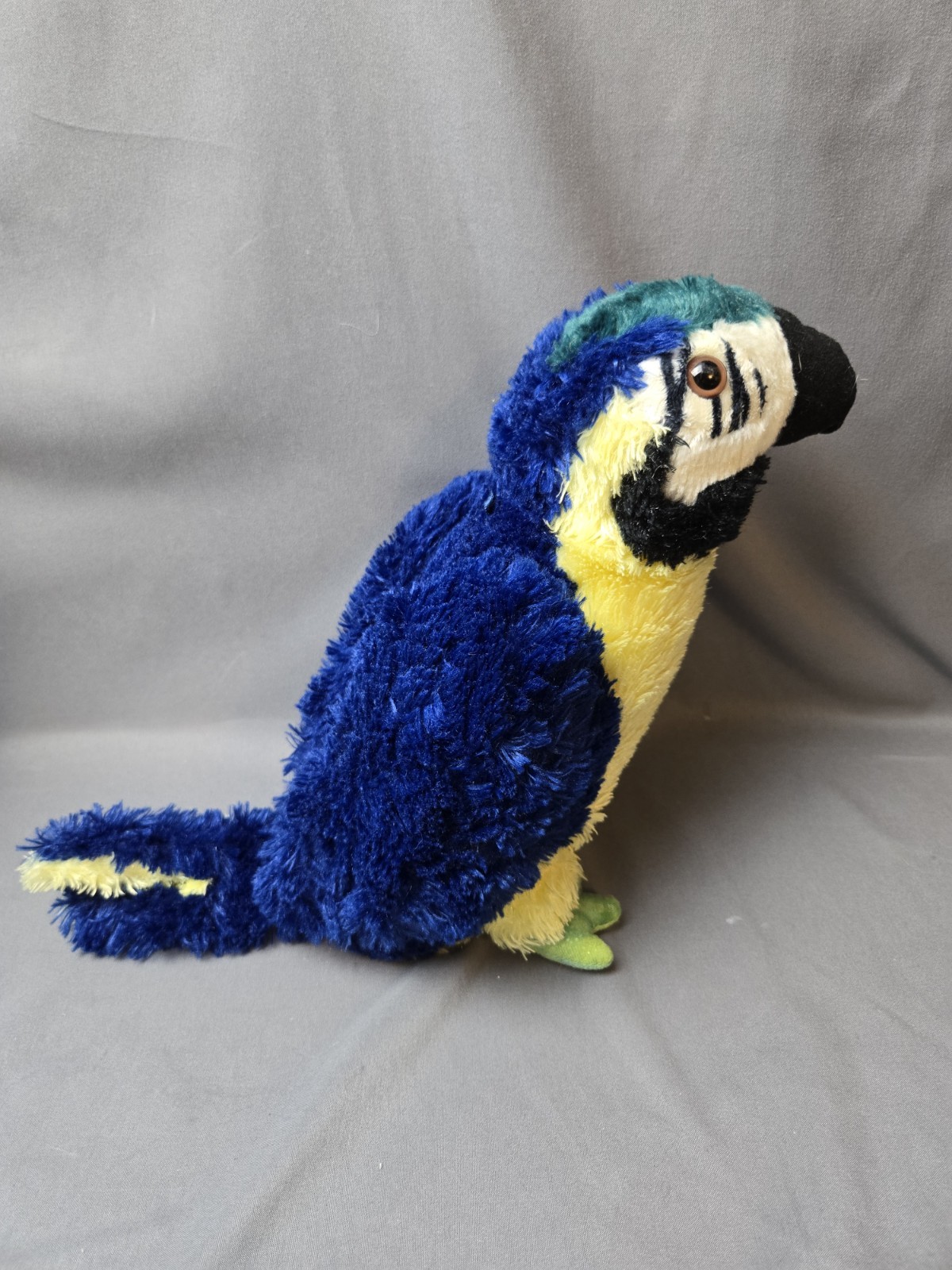 Aurora 10” Colorful Realistic Parrot Bird Plush Stuffed Animal - Image 4