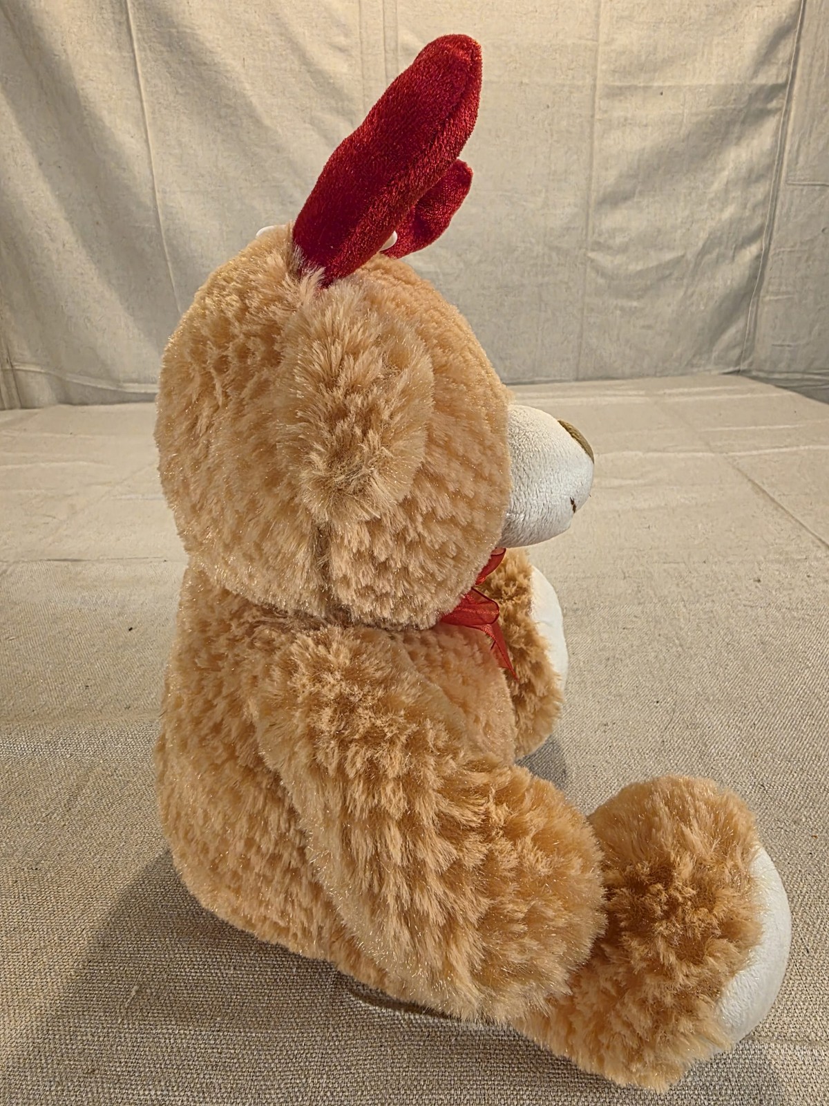 Hug & Luv Plush Reindeer Bear Christmas Stuffed Animal New - Image 6