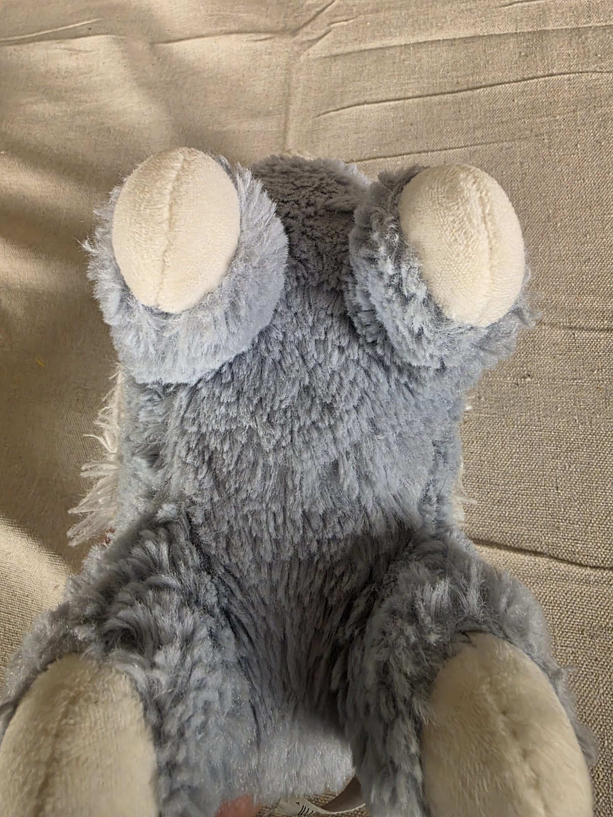 Kellytoy Plush Llama Alpaca Gray Blue with Saddle Blanket 10" - Image 7