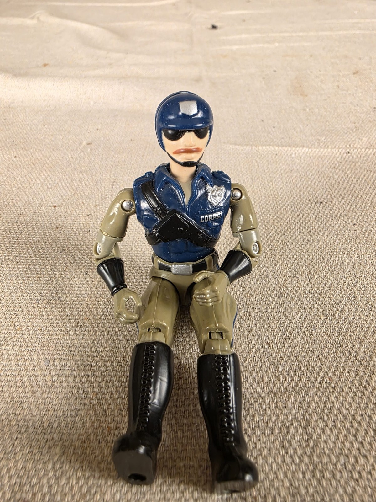 1999 The Corps Emergency Rescue 3.75" Motorcycle Cop Figure Lanard USED - Image 5