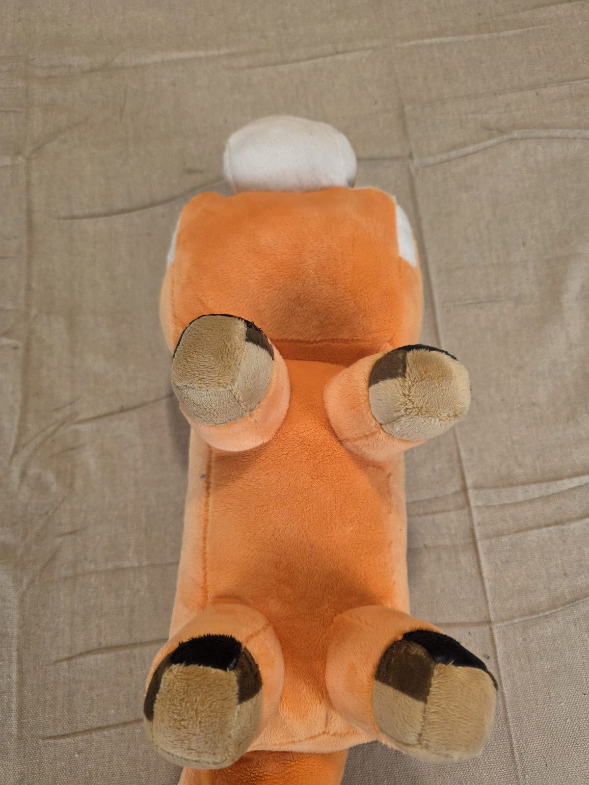 Minecraft Fox Plush Pillow Buddy 20 Inch Mojang Orange Soft Toy - Image 7