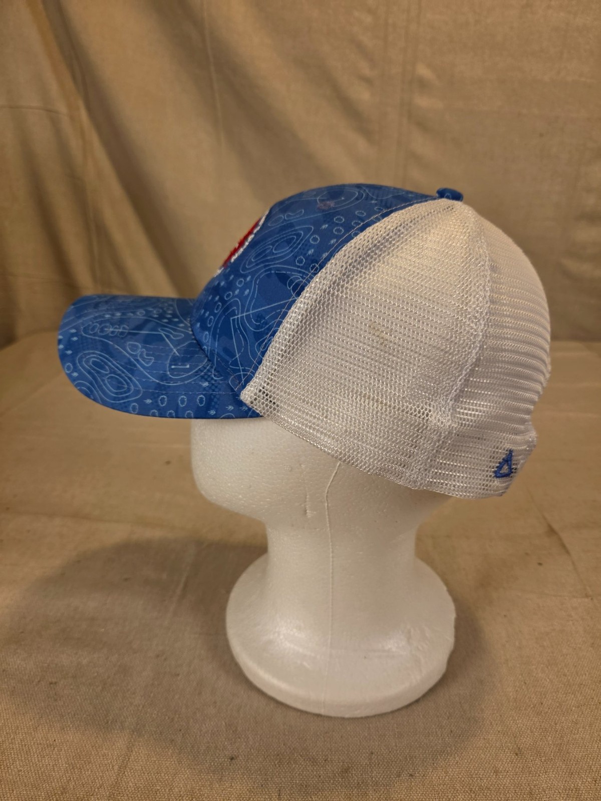 2019 U.S. Women's Open Golf Trucker Hat Mesh Snapback Lancaster Blue - Image 3