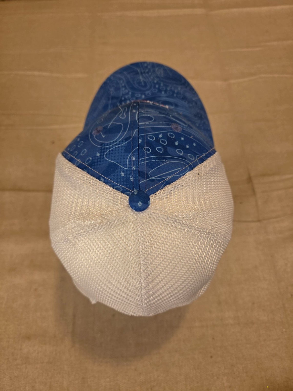 2019 U.S. Women's Open Golf Trucker Hat Mesh Snapback Lancaster Blue - Image 5