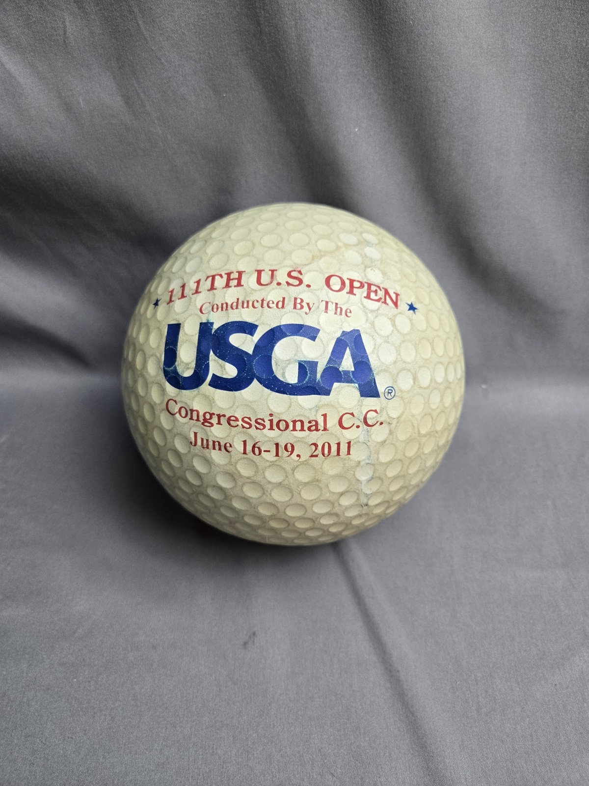 2011 US Open at Congressional Rubber 6.5" Ball - Image 4