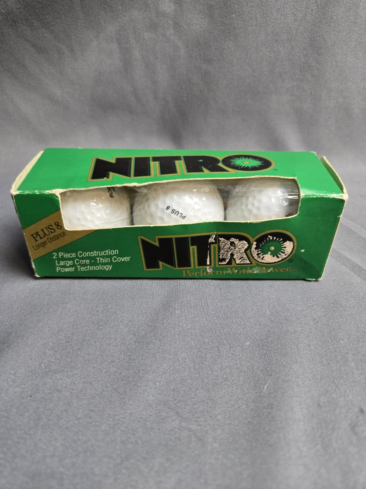 NITRO Golf Balls Plus 8 Longer Distance (Sleeve Of 3) From Remax Tourny - Image 2