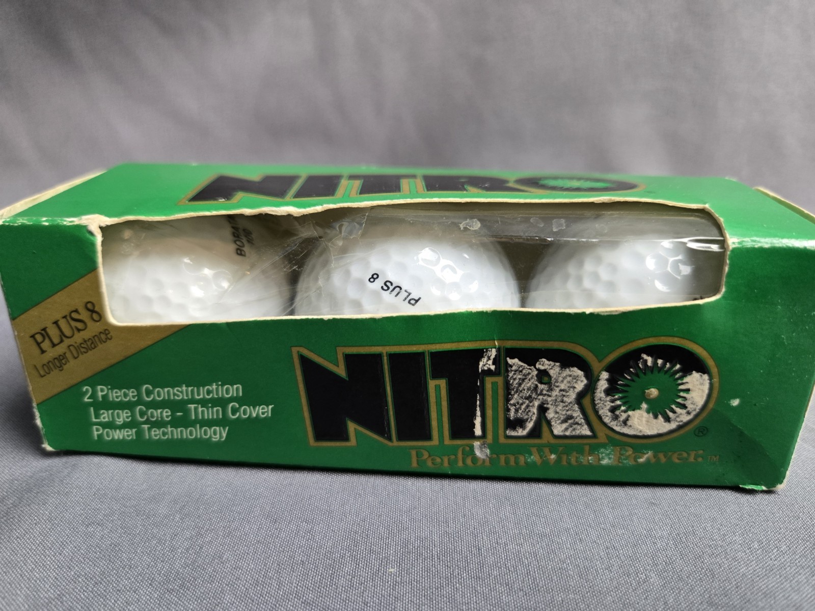 NITRO Golf Balls Plus 8 Longer Distance (Sleeve Of 3) From Remax Tourny - Image 3