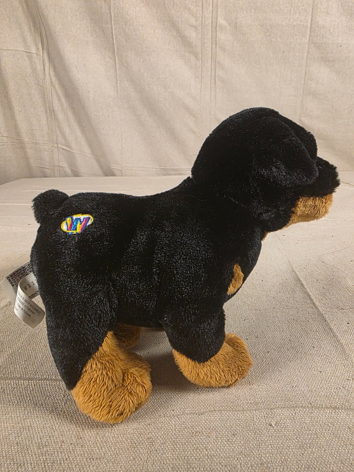 Ganz Webkinz Rottweiler Plush Stuffed Animal HM183 No Code - Image 3