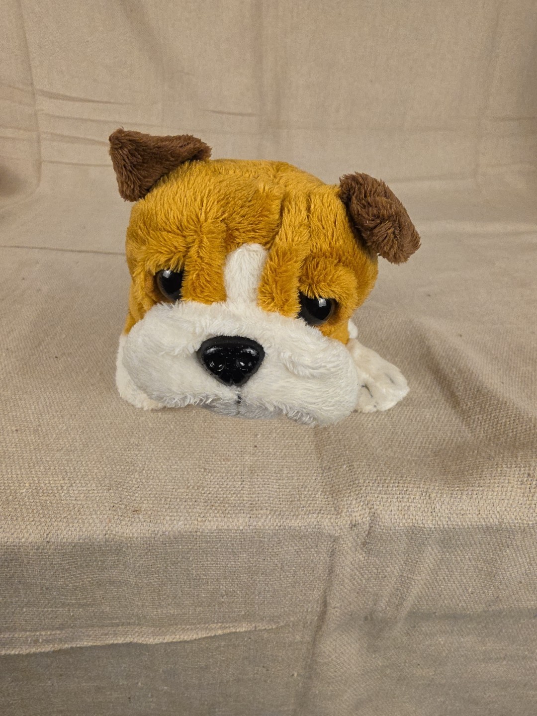 Vintage Webkinz Bulldog Puppy Dog Brown White Plush - Image 3
