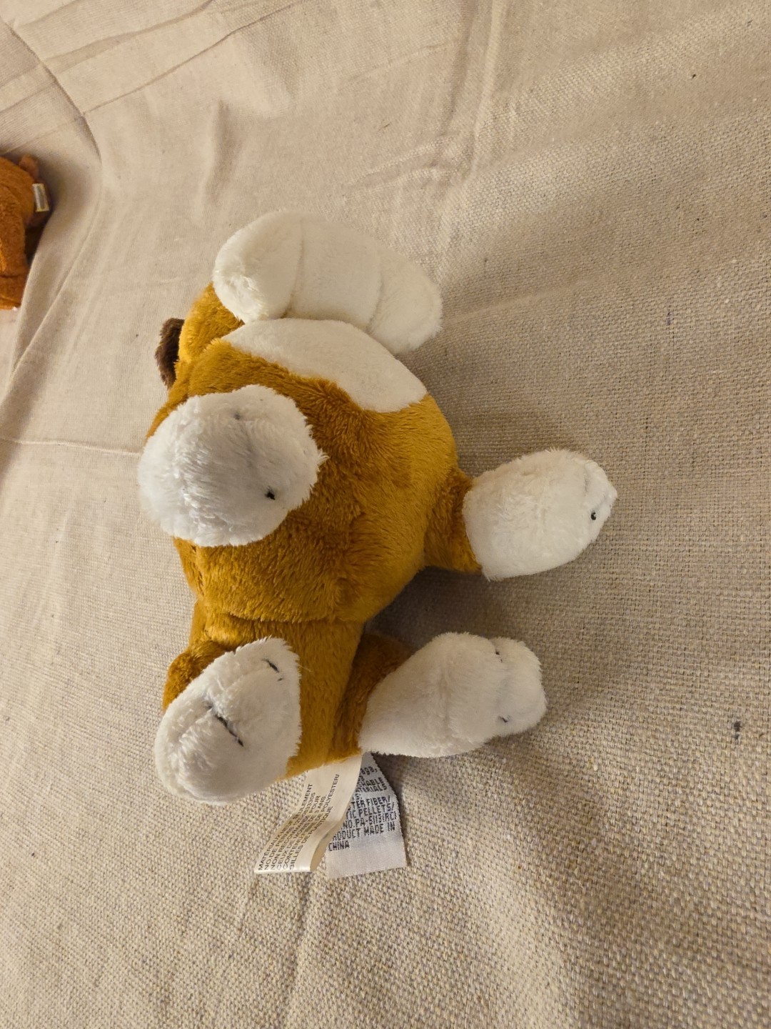 Vintage Webkinz Bulldog Puppy Dog Brown White Plush - Image 10