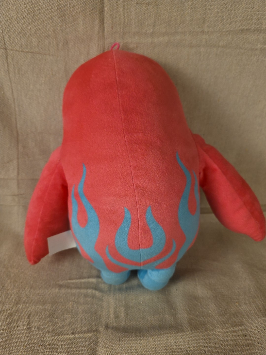 Fall Guys Plush Toy 13-inch Blue Hotrod Flames & Bubblegum Video Game - Image 3
