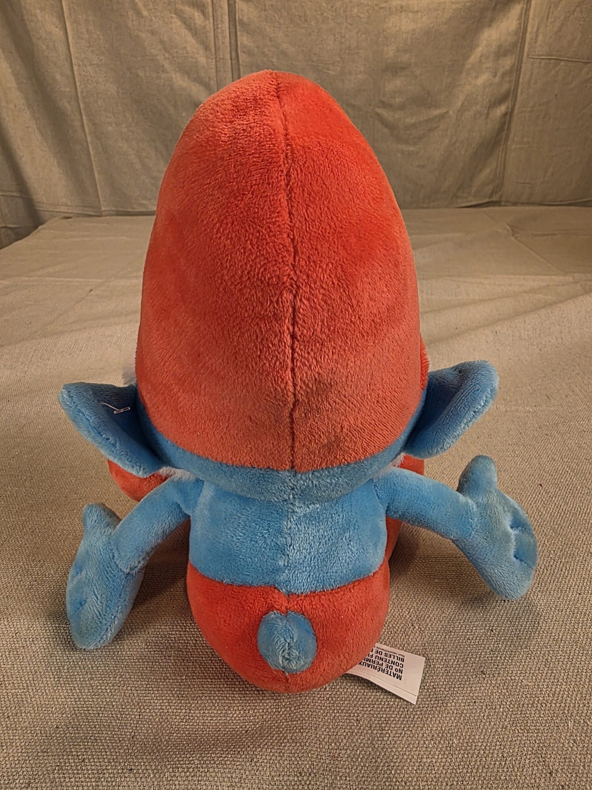 Nanco The Smurfs Papa Smurf Plush Toy 2023 Blue Red 12 Inch - Image 4