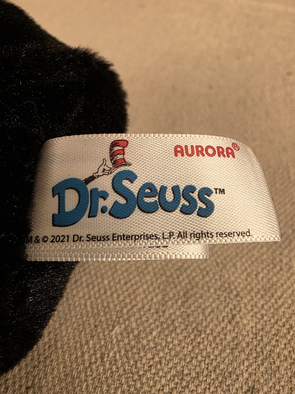 Aurora Dr. Seuss Cat in the Hat Plush Toy Stuffed Animal - Image 6