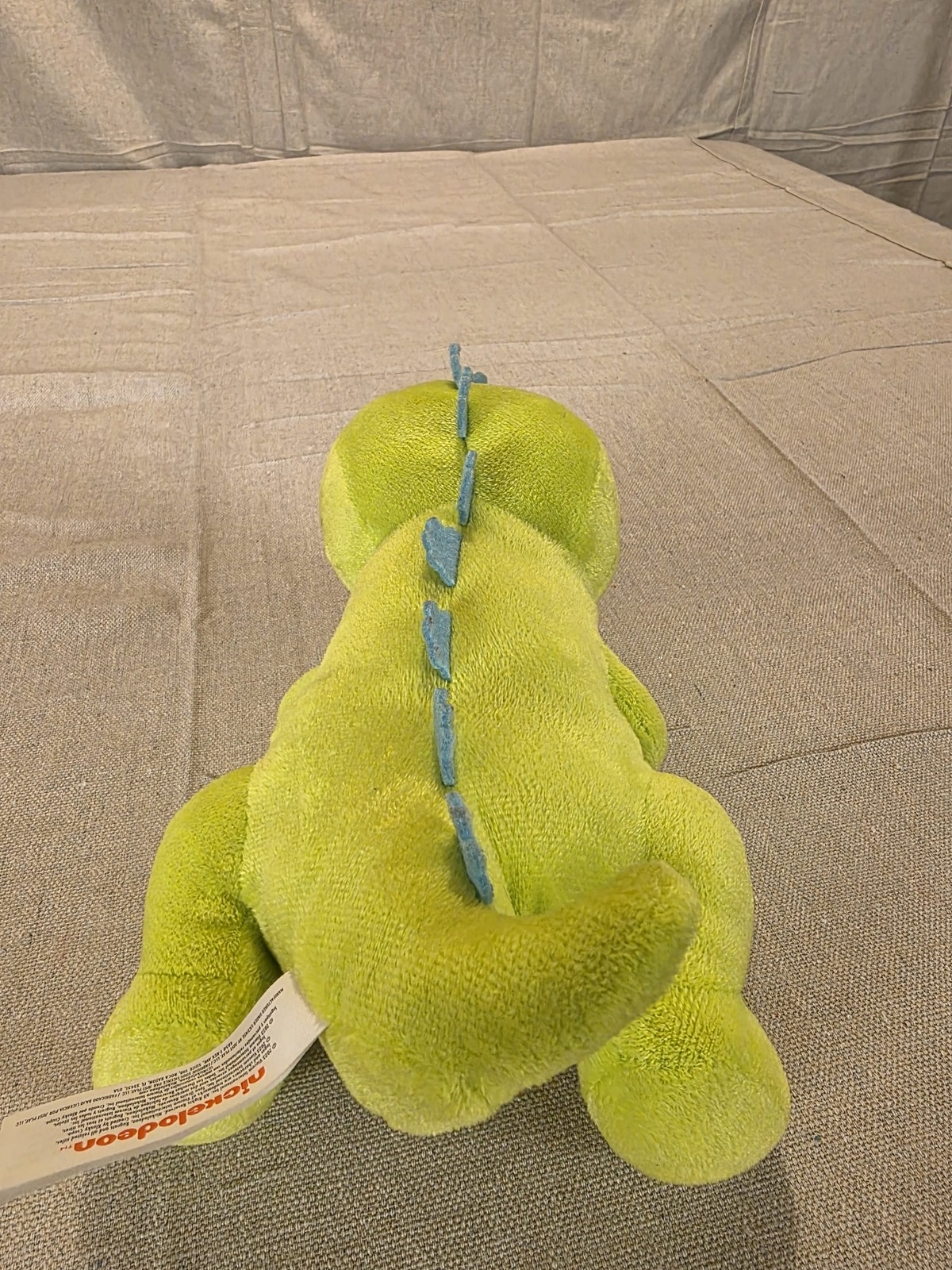 Nickelodeon Rugrats Reptar Plush Toy 9" Green Dinosaur 2023 - Image 8