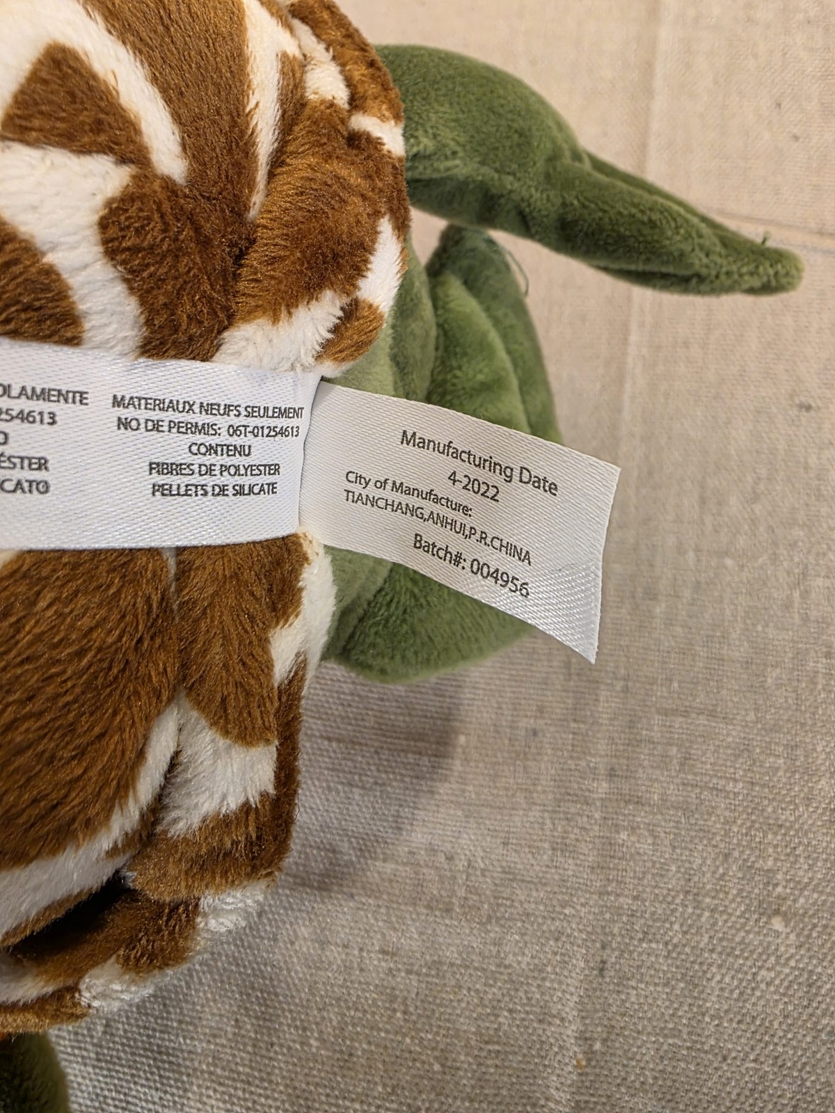 The Petting Zoo Carnival Adventures Turtle Plush Toy with Orange Hoodie - Image 6