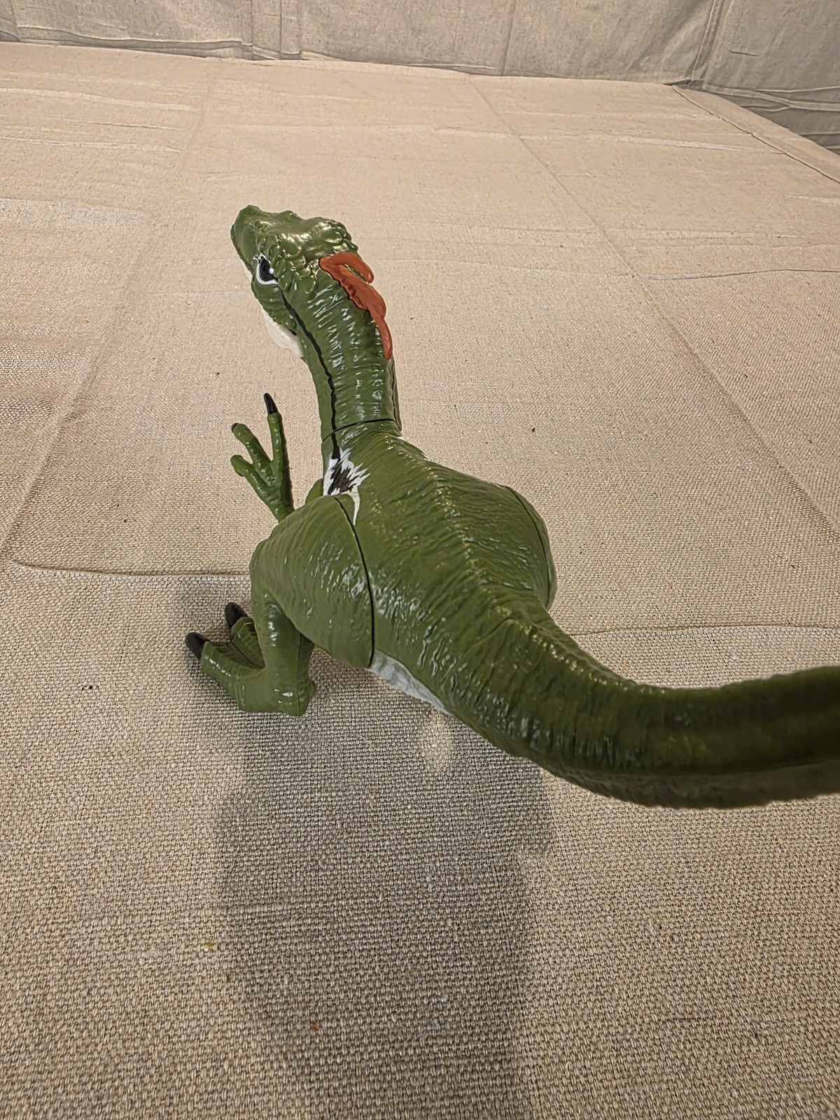 Zuru Robo Alive Dino Action Raptor Robotic Pet Dinosaur Toy Green Used - Image 5