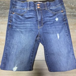 Candies Distressed Skinny Jeans Women's Size 9 Dark Wash