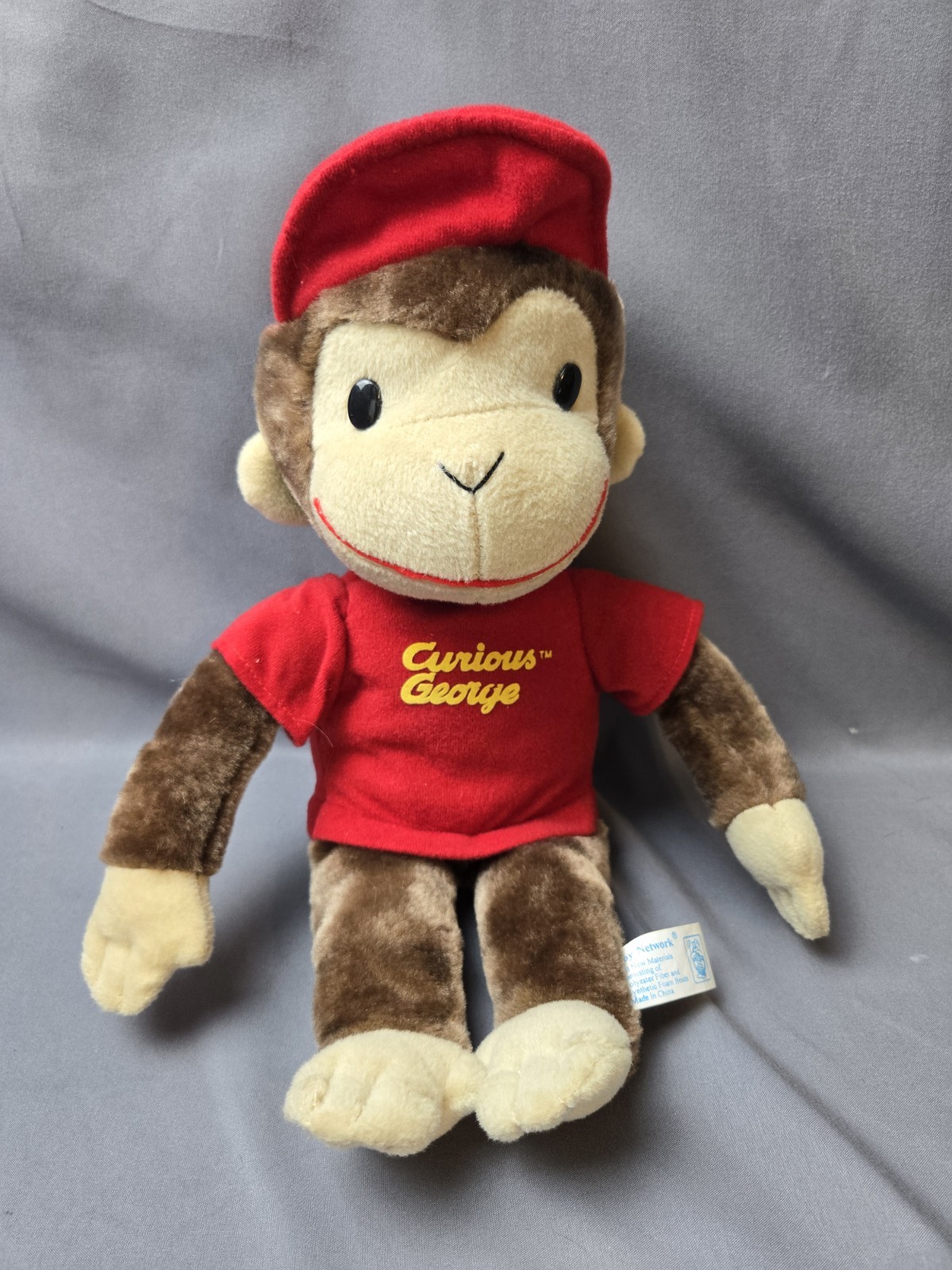 Vintage Toy Network Curious George 9” Plush - Image 2