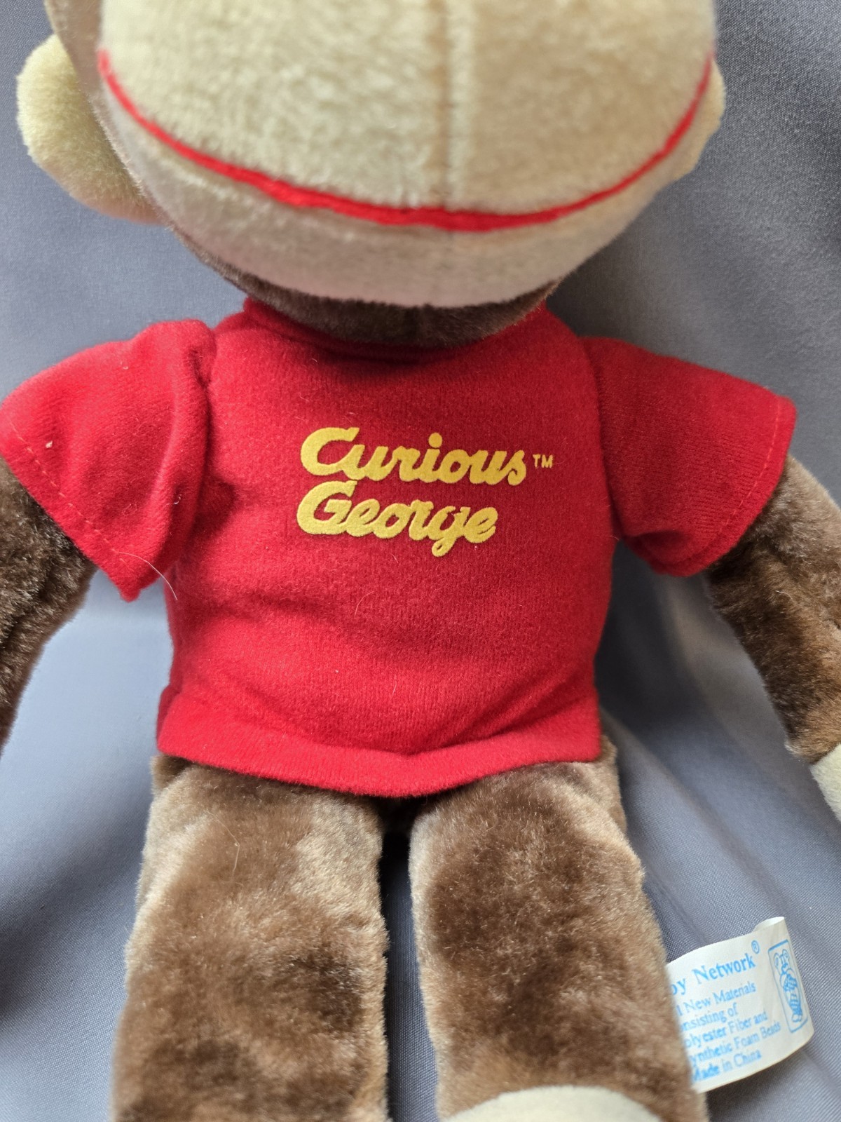 Vintage Toy Network Curious George 9” Plush - Image 4