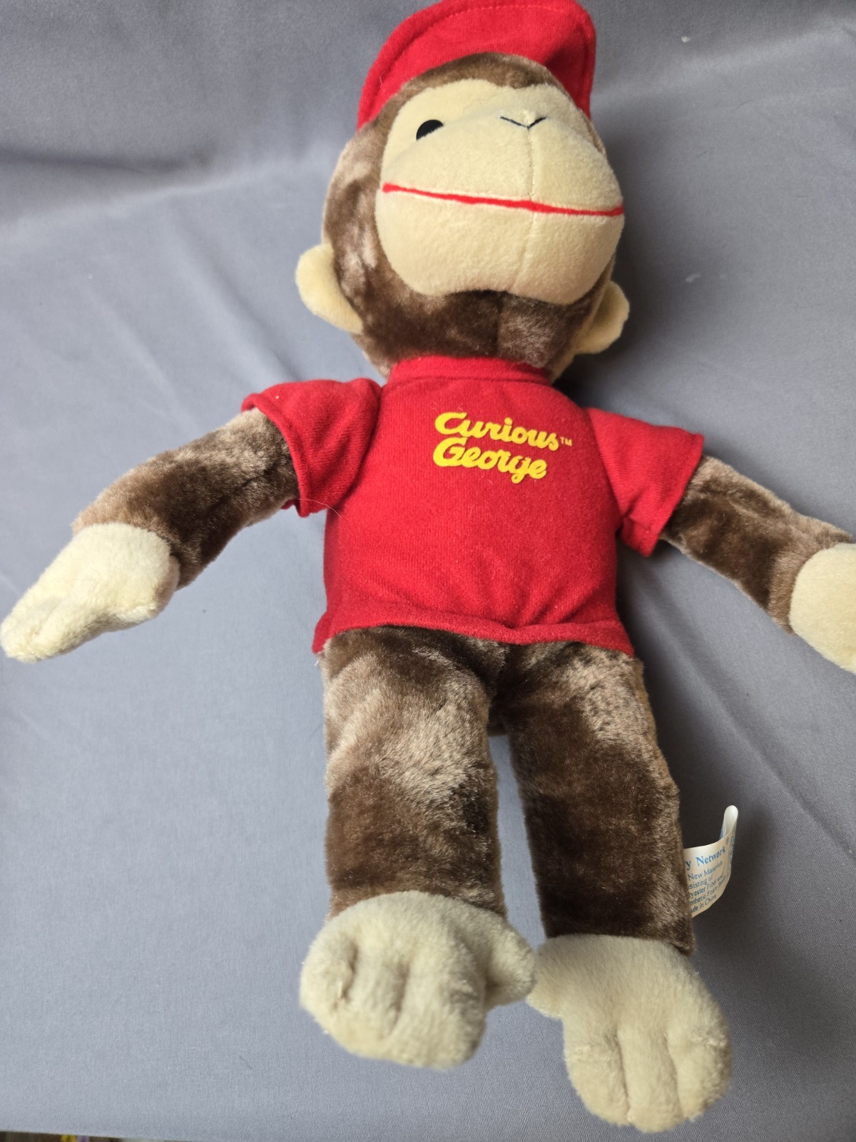 Vintage Toy Network Curious George 9” Plush - Image 8