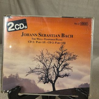 Johann Sebastian Bach The Well-Tempered Piano 2 CD Set Part 1/I & 1/II