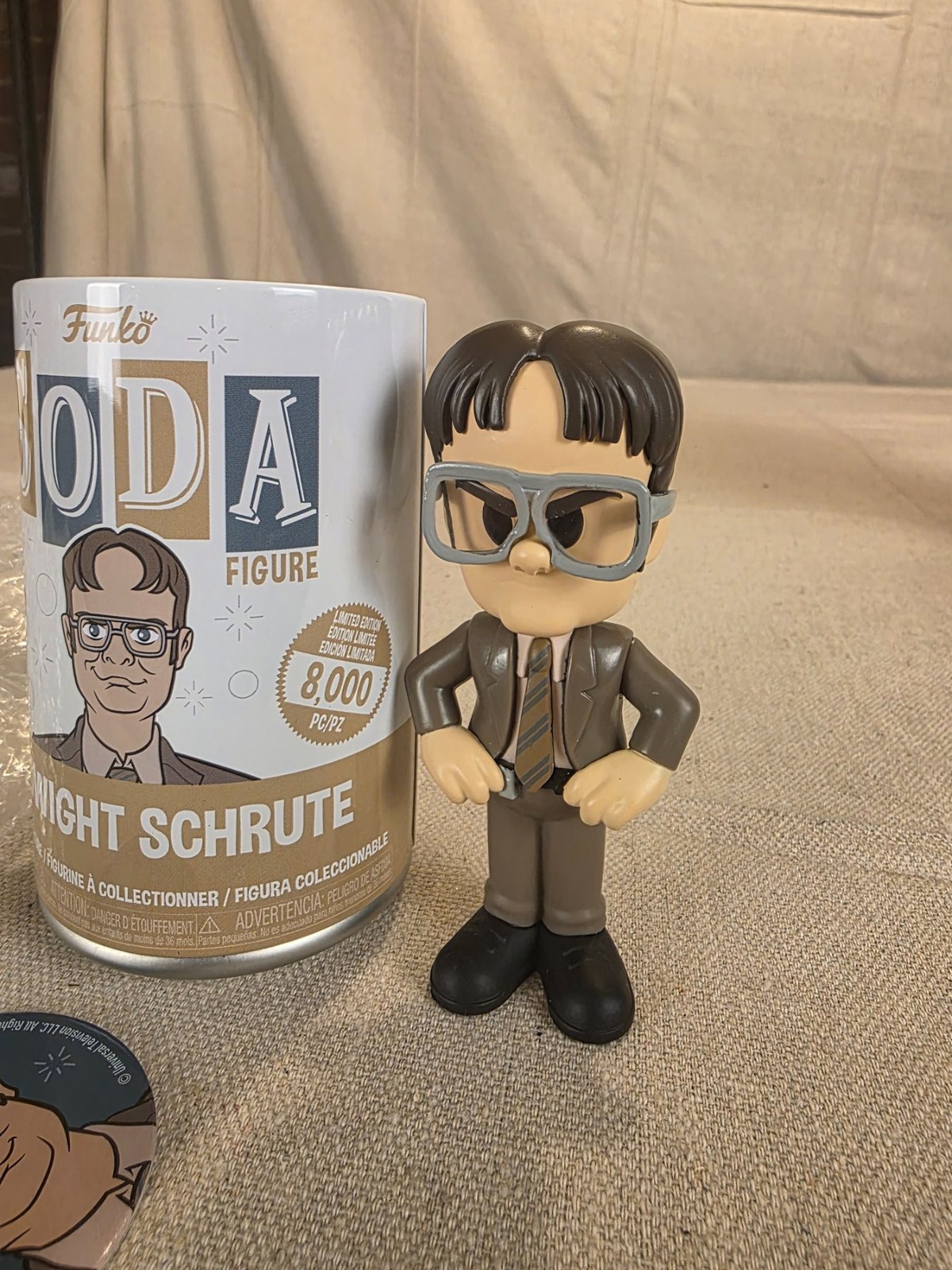 Funko SODA Dwight Schrute Vinyl Figure Limited Edition 8000 The Office