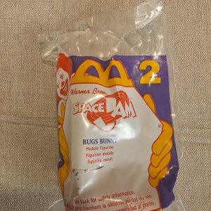 Vintage 1996 McDonald's Space Jam Bugs Bunny Mobile Figurine #2
