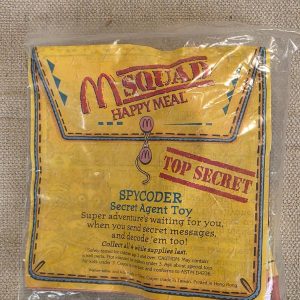 1992 Vintage McDonald's M Squad Spycoder Secret Agent Toy