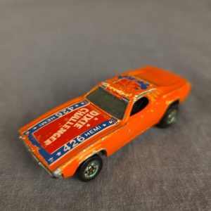 Vintage 1970 Hot Wheels Dixie Challenger 426 Hemi