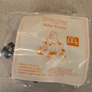 Vintage 1990 McDonald's Muppet Babies Baby Fozzie Toy New in Package