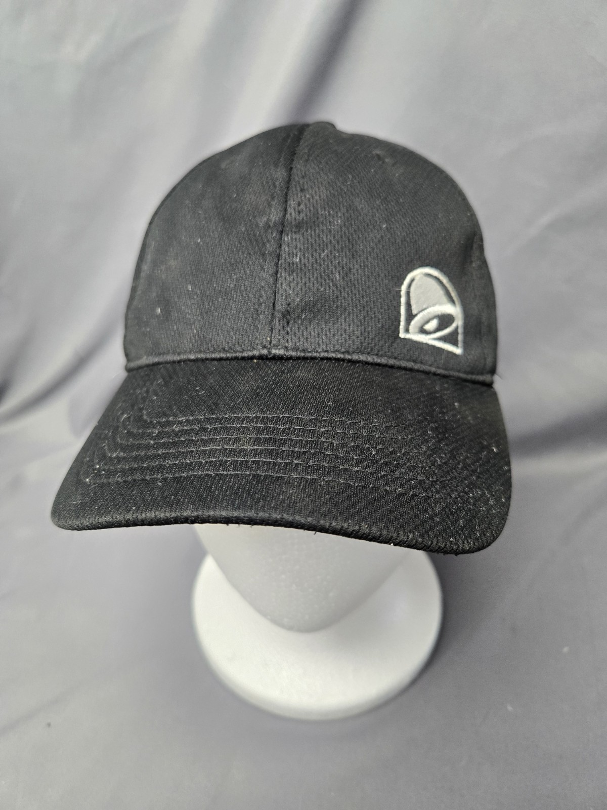 Taco Bell Employee Uniform Black Baseball Cap Hat Adjustable