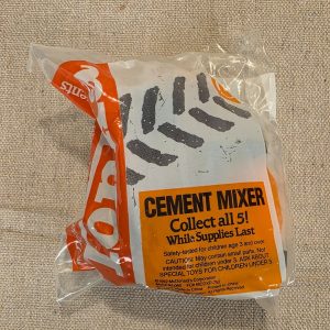 1992 Tonka McDonalds Happy Meal Toy Cement Mixer Vintage