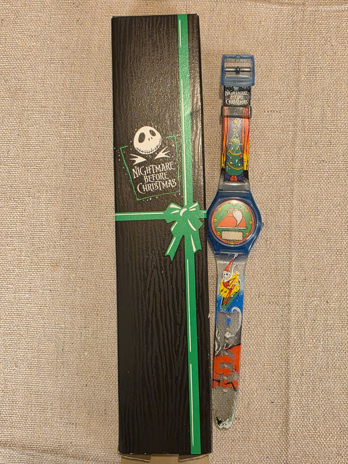 Vintage Nightmare Before Christmas Digital Watch Tim Burton 1993