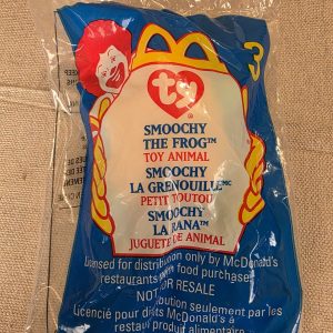 TY Smoochy The Frog #3 McDonald's Happy Meal Toy 1999 NEW