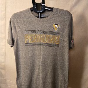 Champion Pittsburgh Penguins Graphic T-Shirt Men's Large Gray