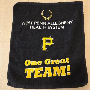 Pittsburgh Pirates West Penn Allegheny Health System Rally Towel Vintage