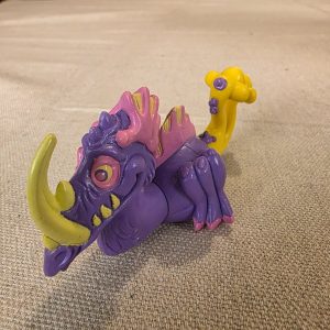 Vintage 1986 Mix-Em-Up Monsters McDonald's Happy Meal Purple Dragon Monster Toy