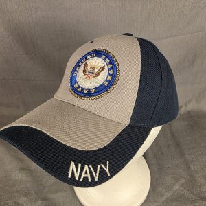 United States Navy Mens Cap Hat Strapback Dark US Navy Blue Outdoor