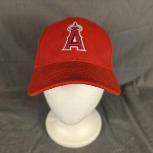 Los Angeles Angels Hat Adjustable Red New Era