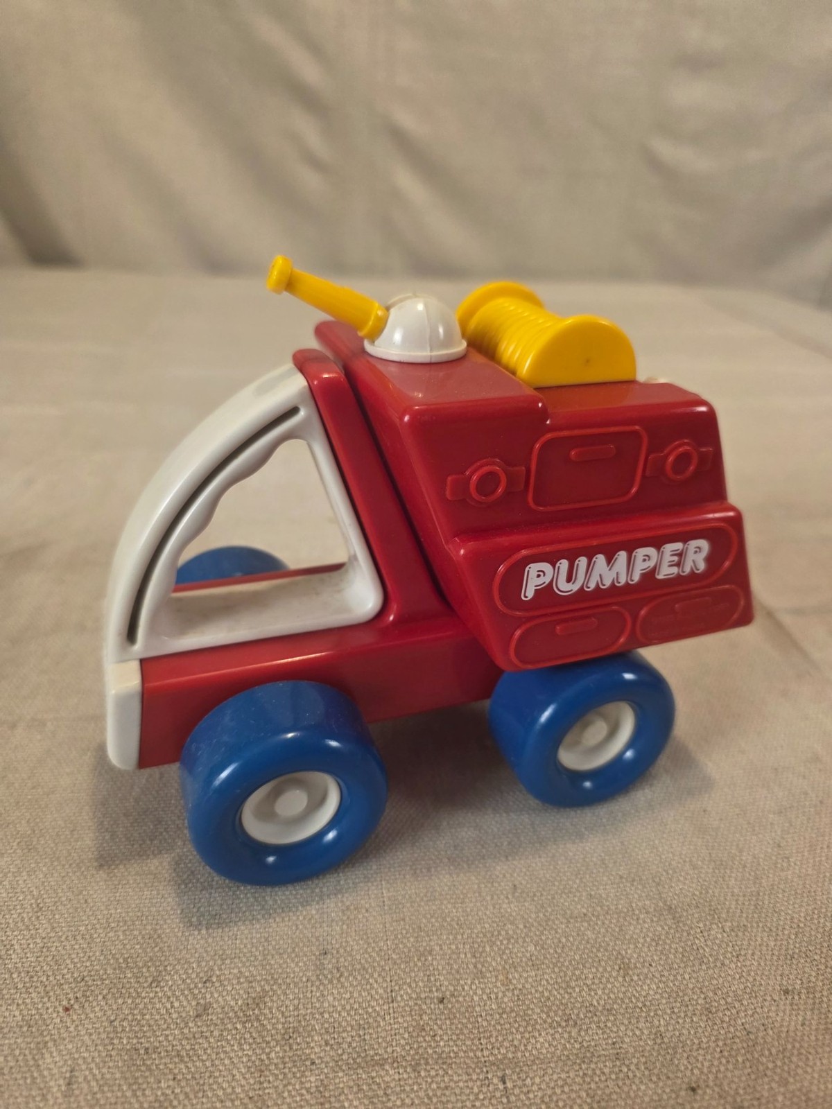 Vintage 1986 Buddy L My First Pumper Fire Truck Preschool Toy