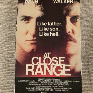 At Close Range VHS Sean Penn Christopher Walken Crime Drama 1986
