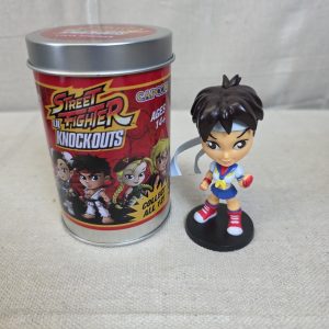 NEW STREET FIGHTER LIL KNOCKOUTS SAKURA VINYL FIGURE CAPCOM TIN CRYPTOZOIC