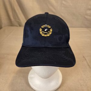 Imperial Camo Baseball Cap Adjustable Snapback Hat Navy Blue