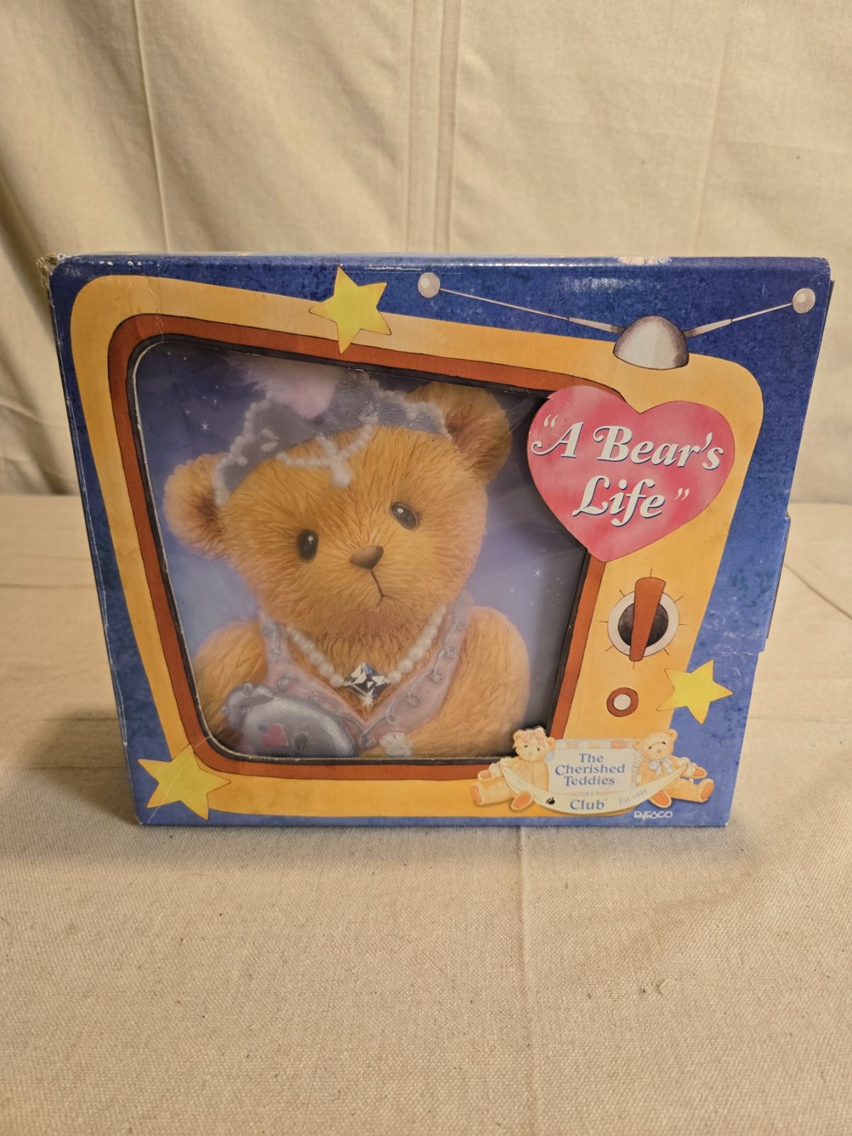 Cherished Teddies A Bear's Life 2000 Club Membership Julia Bearon NEW