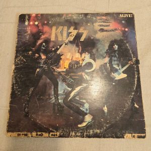 Kiss Alive! Vintage 1975 Double Vinyl LP Casablanca NBLP 7020