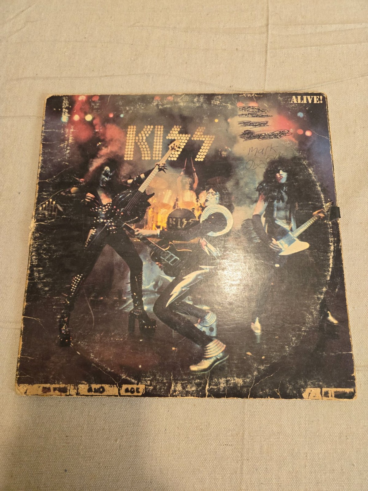 Kiss Alive! Vintage 1975 Double Vinyl LP Casablanca NBLP 7020