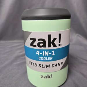 zak! 4-in-1 Cooler fits slim cans